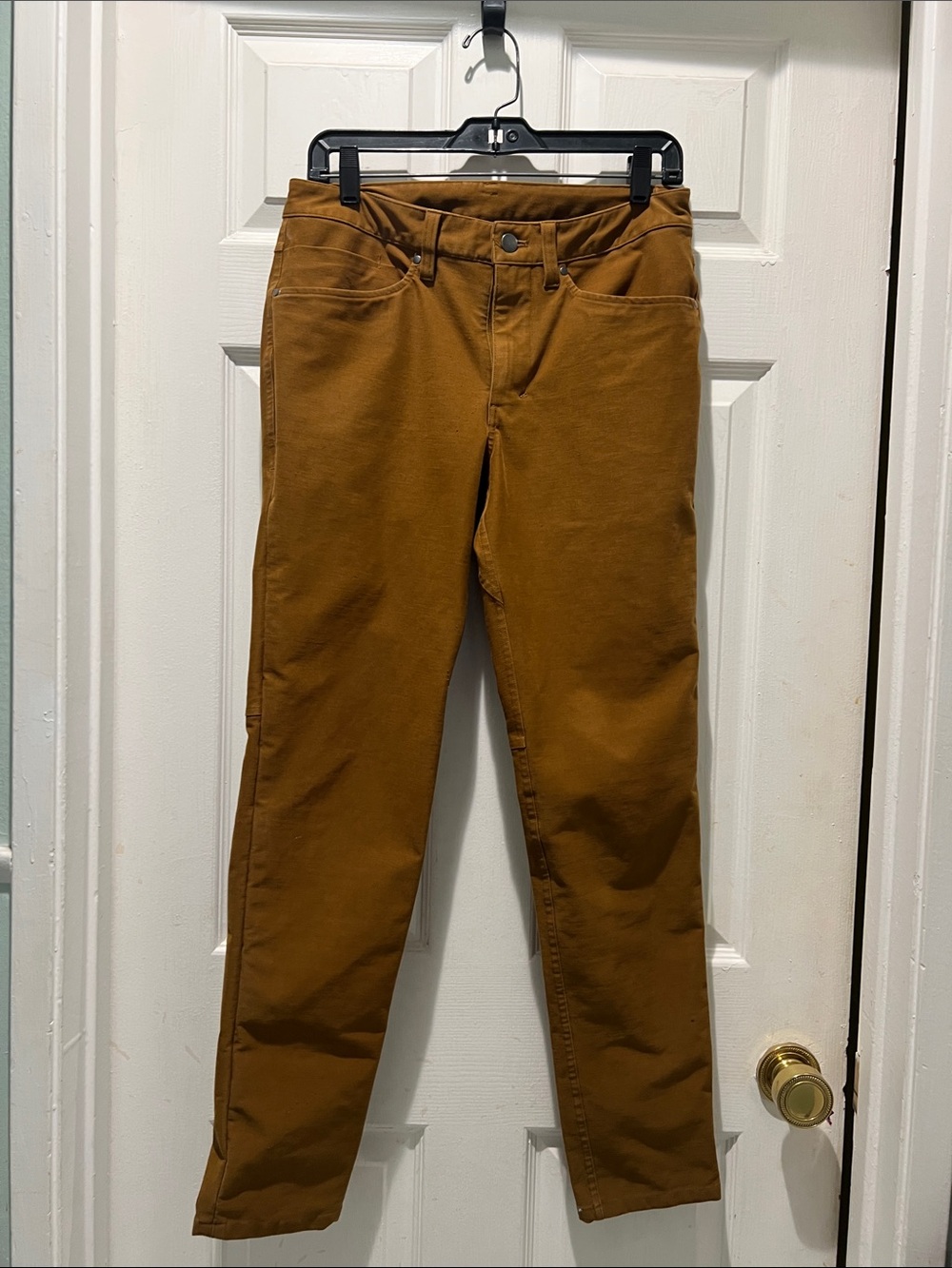 lululemon athletica Men’s Straight-Leg Pants in Caramel Brown
